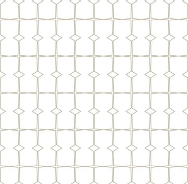 geometrik süsleme biçiminde kusursuz vektör deseni