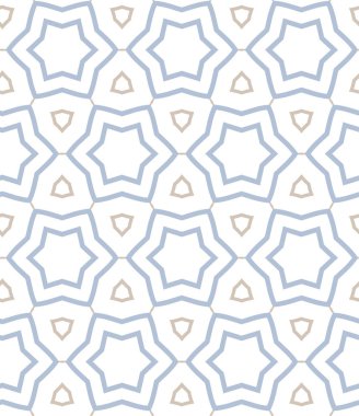 geometrik süsleme biçiminde kusursuz vektör deseni