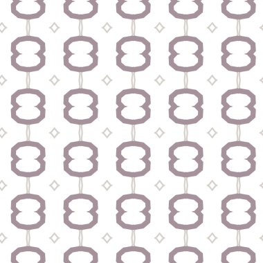 Dikişsiz geometrik süs vektör deseni. Soyut arka plan