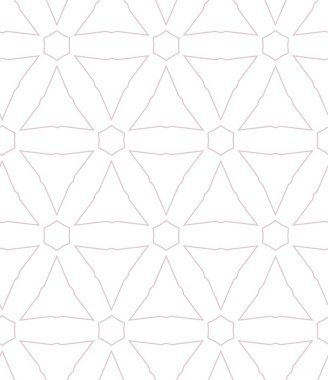 geometrik süsleme biçiminde kusursuz vektör deseni