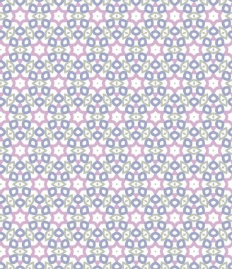 Kusursuz Vektör Deseni. Geometrik Süsleme Biçiminde Arkaplan DokusuName.