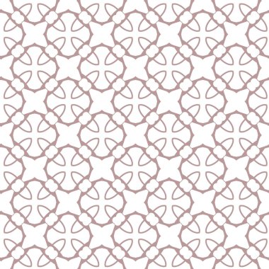 Dikişsiz geometrik süs vektör deseni. Soyut arka plan