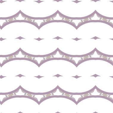 Dikişsiz geometrik süs vektör deseni. Soyut arka plan