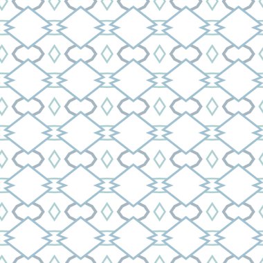geometrik süsleme biçiminde kusursuz vektör deseni