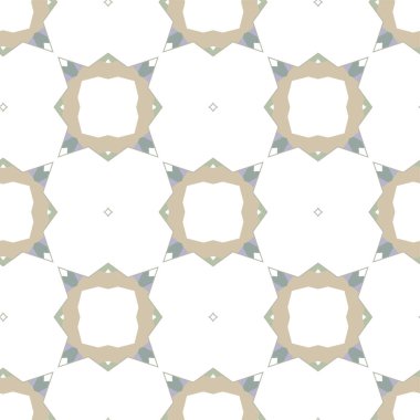 Kusursuz Vektör Deseni. Geometrik Süsleme Biçiminde Arkaplan DokusuName.