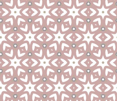 Dikişsiz geometrik süs vektör deseni. Soyut arka plan