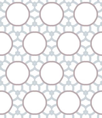 Dikişsiz geometrik süs vektör deseni. Soyut arka plan