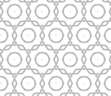 Geometrik süslemeli vektör deseni. Kusursuz tasarım dokusu.