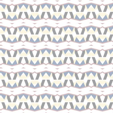 Dikişsiz geometrik süs vektör deseni. Soyut arka plan