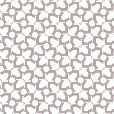 Geometrik süslemeli vektör deseni. Kusursuz tasarım dokusu.