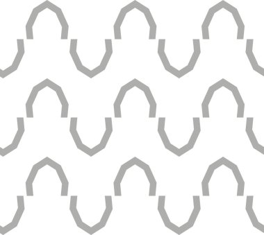 Geometrik süslemeli vektör deseni. Kusursuz tasarım dokusu.