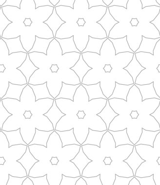 Dikişsiz geometrik süs vektör deseni. Soyut arka plan