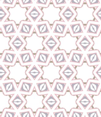 Kusursuz Vektör Deseni. Geometrik Süsleme Biçiminde Arkaplan DokusuName.