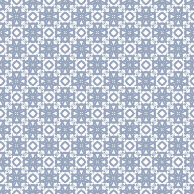geometrik süsleme biçiminde kusursuz vektör deseni