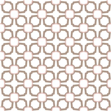 Dikişsiz geometrik süs vektör deseni. Soyut arka plan