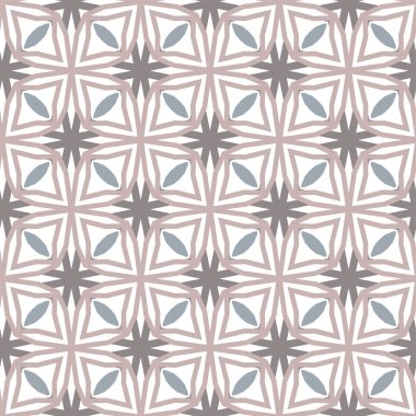 Kusursuz Vektör Deseni. Geometrik Süsleme Biçiminde Arkaplan DokusuName.