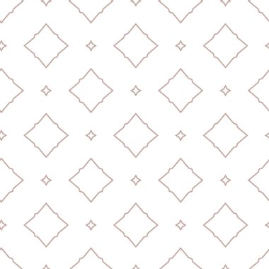 Kusursuz Vektör Deseni. Geometrik Süsleme Biçiminde Arkaplan DokusuName.