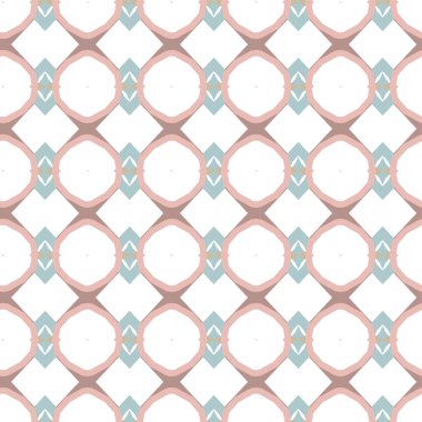 Geometrik süslemeli vektör deseni. Kusursuz tasarım dokusu.