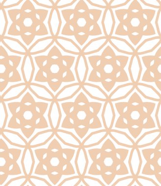 Geometrik süslemeli vektör deseni. Kusursuz tasarım dokusu.