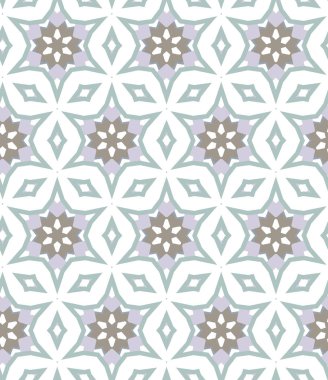 Geometrik süslemeli vektör deseni. Kusursuz tasarım dokusu.