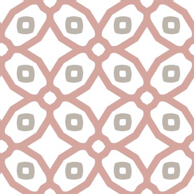 Geometrik süslemeli vektör deseni. Kusursuz tasarım dokusu.