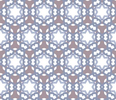 Geometrik süslemeli vektör deseni. Kusursuz tasarım dokusu.