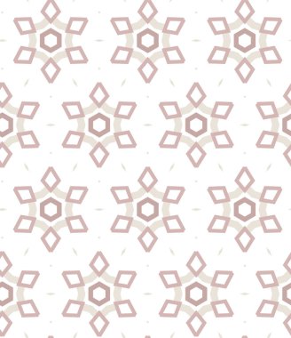 geometrik süsleme biçiminde kusursuz vektör deseni