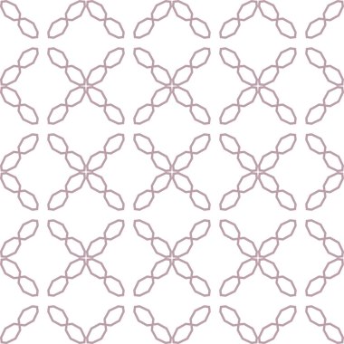 geometrik süsleme biçiminde kusursuz vektör deseni