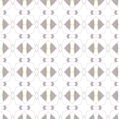 Dikişsiz geometrik süs vektör deseni. Soyut arka plan