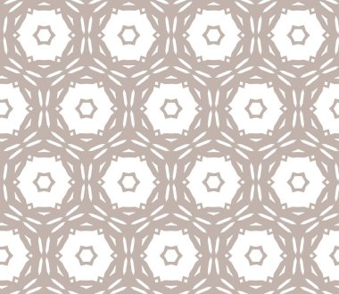 Dikişsiz geometrik süs vektör deseni. Soyut arka plan