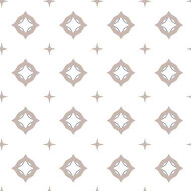 geometrik süsleme biçiminde kusursuz vektör deseni