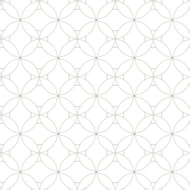 Kusursuz Vektör Deseni. Geometrik Süsleme Biçiminde Arkaplan DokusuName.