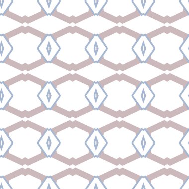 geometrik süsleme biçiminde kusursuz vektör deseni