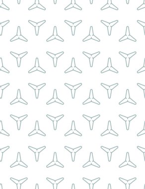 Dikişsiz geometrik süs vektör deseni. Soyut arka plan