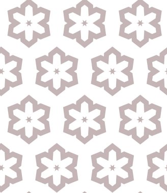 Kusursuz Vektör Deseni. Geometrik Süsleme Biçiminde Arkaplan DokusuName.