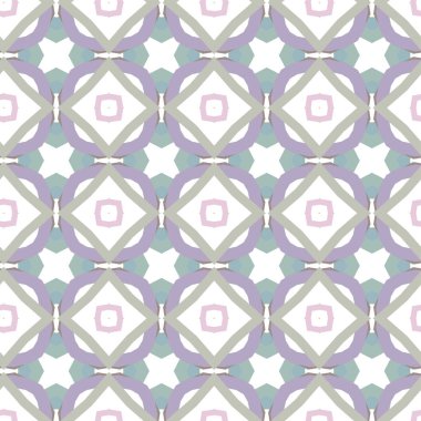 Dikişsiz geometrik süs vektör deseni. Soyut arka plan