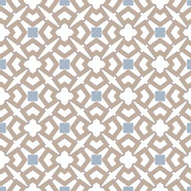 Geometrik süslemeli vektör deseni. Kusursuz tasarım dokusu.