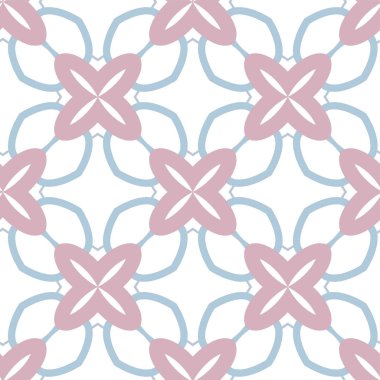 Dikişsiz geometrik süs vektör deseni. Soyut arka plan