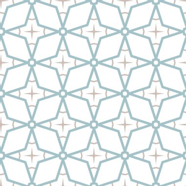 Geometrik süslemeli vektör deseni. Kusursuz tasarım dokusu.
