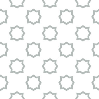 Geometrik süslemeli vektör deseni. Kusursuz tasarım dokusu.