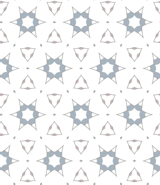 Geometrisches Ornamentales Vektormuster Nahtlose Design Textur — Stockvektor