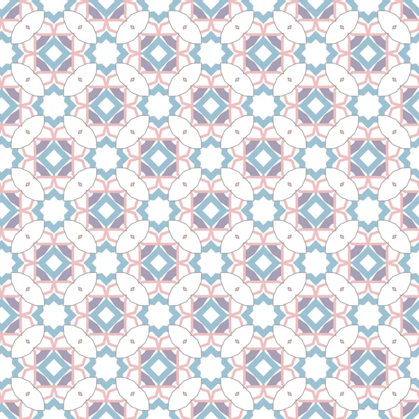 geometrik süsleme biçiminde kusursuz vektör deseni