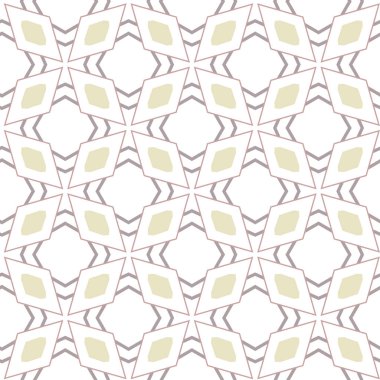 Kusursuz Vektör Deseni. Geometrik Süsleme Biçiminde Arkaplan DokusuName.