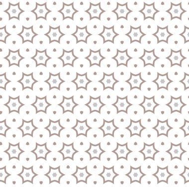 geometrik süsleme biçiminde kusursuz vektör deseni