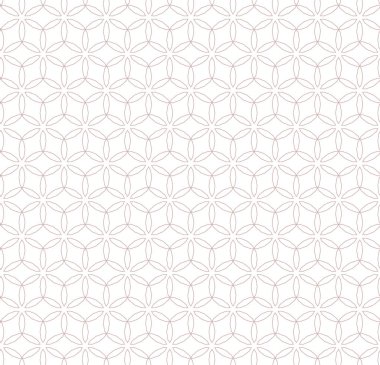 Dikişsiz geometrik süs vektör deseni. Soyut arka plan