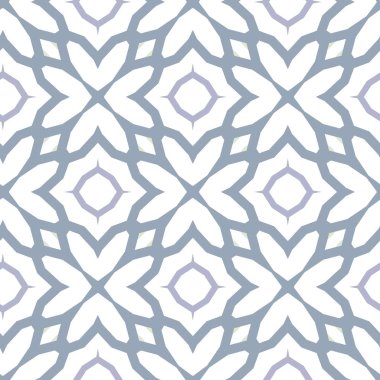 geometrik süsleme biçiminde kusursuz vektör deseni