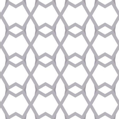 geometrik süsleme biçiminde kusursuz vektör deseni