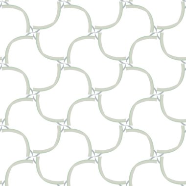 geometrik süsleme biçiminde kusursuz vektör deseni