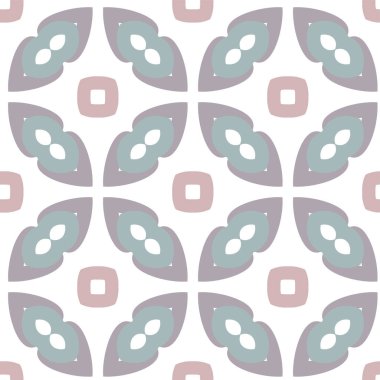 Geometrik süslemeli vektör deseni. Kusursuz tasarım dokusu.