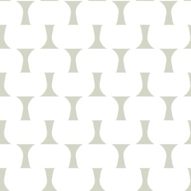 geometrik süsleme biçiminde kusursuz vektör deseni